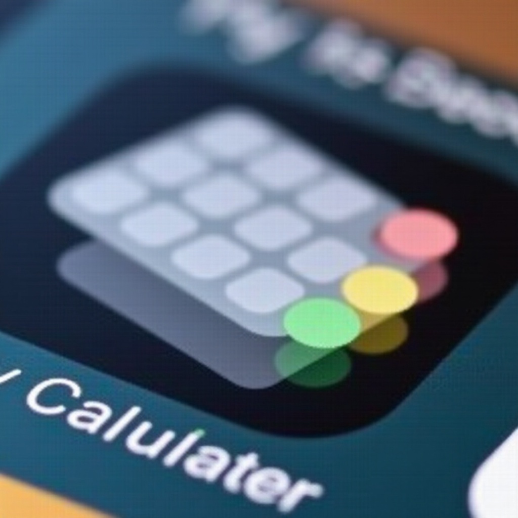 how to change calculator settings on iphone